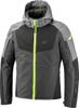 Ixon Burning Driving Jacket Black/Grey/Yellow