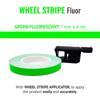 4R Wheel Stripe 7Mm X 6M, Neon Green