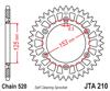 Jt Racelite Rear Sprocket 46-Teeth, Red