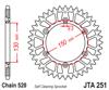 Jt Racelite Rear Sprocket 49-Teeth, Blue