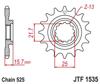 Front Sprocket, 15-Teeth, 525-Chain