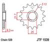 Front Sprocket, 15-Teeth, 520-Chain