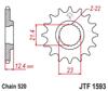 Front Sprocket, 14-Teeth, 520-Chain