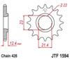 Front Sprocket, 15-Teeth, 428-Chain