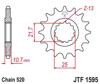 Front Sprocket, 16-Teeth, 520-Chain