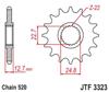 Front Sprocket, 22-Teeth