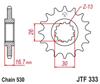 Front Sprocket, 15-Teeth, 530-Chain