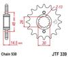 Front Sprocket, 15-Teeth, 530-Chain