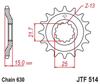 Front Sprocket, 15-Teeth, 630-Chain