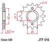 Front Sprocket, 15-Teeth, 520-Chain