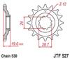 Front Sprocket, 17-Teeth