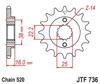 Front Sprocket, 15-Teeth