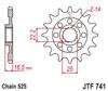 Front Sprocket, 15-Teeth, 525-Chain