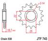 Jt Front Sprocket, 14-Teeth, 530-Chain