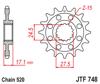 JT Front sprocket, 15-tooth, for 520 chain