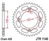 JT rear sprocket with 56 teeth, for 428 chain