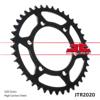 Jt Rear Sprocket 41-Teeth, 520-Chain