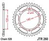 Rear Sprocket, 38-Teeth