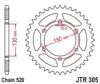 JT rear sprocket, 46-tooth, for 520-chain