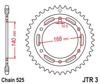 JT takaratas 47-hammasta, 525-ketjulle