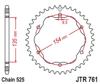 Rear Sprocket 38-Teeth, 525-Chain