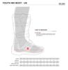Alpinestar Tech 3S lasten crossisaappaat punaiset