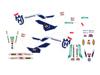 Blackbird Replica Sticker Kit Husqvarna