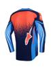 Alpinestars Techstar crossipaita sini/oranssi