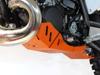 Axp Xtrem Hdpe Skid Plate Orange