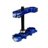 Scar Triple Clamps - Offset 22 Mm Blue
