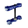 Scar Triple Clamps - Offset 22 Mm Blue
