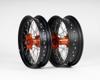 Sixty5 Wheel Set Black/ Orange 3.5-17/5.0-17