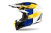 Airoh Aviator 3 crossikypärä sini/kelt/ valko