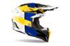 Airoh Aviator 3 crossikypärä sini/kelt/ valko