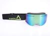 Amoq Vision Goggles Black/Yellow - Gold Mirror Lens