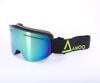 Amoq Vision Goggles Black/Yellow - Gold Mirror Lens