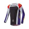 Alpinestars Techstar Mx Jersey Bla/ White/ Purple