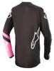 Alpinestars Chaser naisten crossipaita musta- pink