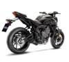 LeoVince LV ONE EVO BLACK EDITION kokoputkisto Yamaha MT-07/YZF-R7/XSR700 '21-24