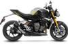 LeoVince LV-10 DUAL BLACK EDITION teräsvaimentimet Triumph Speed Triple 1200 RR/RS '21-25