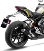 LeoVince LV-10 DUAL BLACK EDITION teräsvaimentimet Triumph Speed Triple 1200 RR/RS '21-25