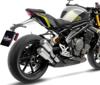 LeoVince LV-10 DUAL teräsvaimentimet Triumph Speed Triple 1200 RR/RS '21-25
