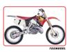 Technosel Classic Mx Sticker Kit + Seat Cover