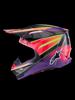 Alpinestars S-M10 crossikypärä mus./ pink/ liila