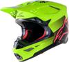 Alpinestars S-M10 crossikypärä neon kelt.