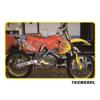 Technosel Classic Mx Sticker Kit + Seat Cover