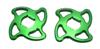 Accossato Fork Preload Steering Nuts 14Mm Green