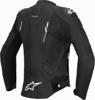 Alpinestars Dusk naisten nahkatakki musta/valko