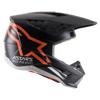 Alpinestars S-M5 Helmet Black/ Orange