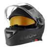 Amoq Protean Flip-Up Helmet W/ Electric Visor Black